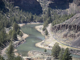 The Crooked River  near Bend, Oregon!