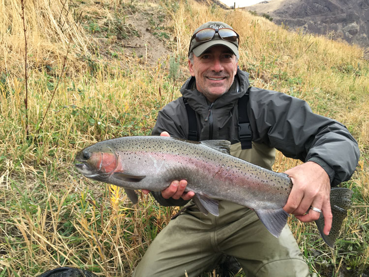 A nice Deschutes River Steelhead